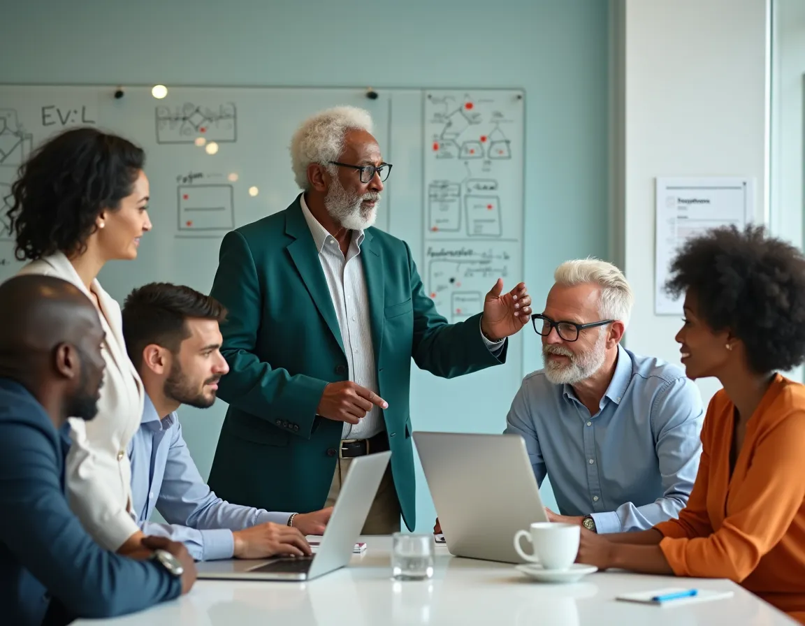 Data engineering and AI operations visual