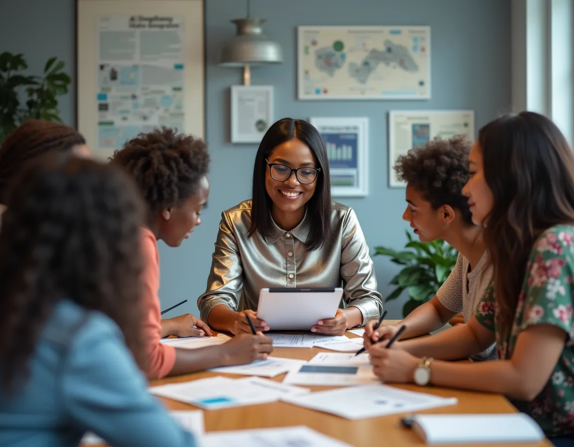 Deepthena operating model and delivery alignment visual